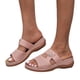 thumbnail image 4 of Zapatos de mujer Sandalias de tacón bajo de mujer con diamantes de imitación de color sólido Chanclas de moda Wmkox8yii hj789, 4 of 5