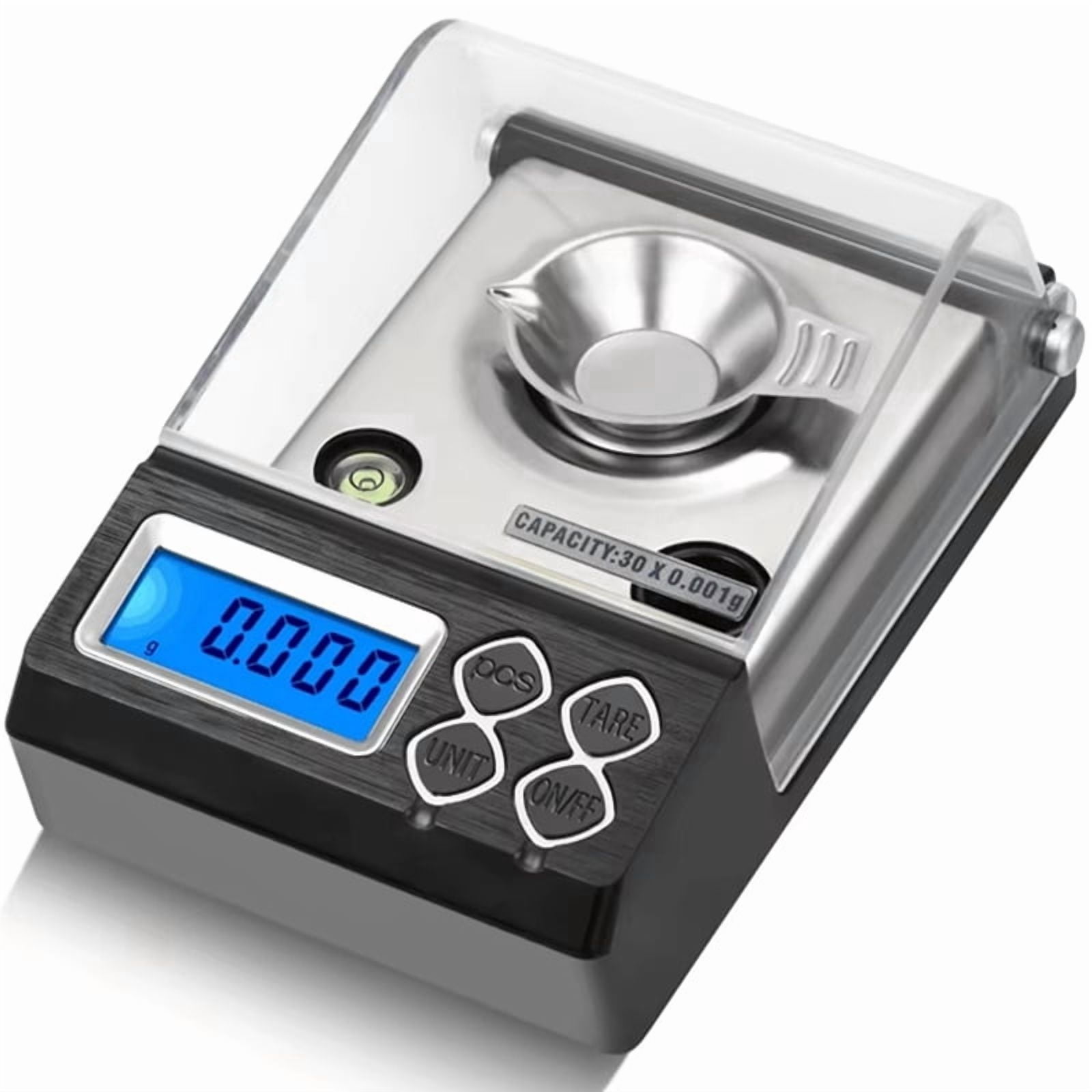 Katigan 50g 0.001g Precision Portable Electronic Jewelry Scales Gold Germ Balance 0.001g Digital Counting Carat Milligram Scale