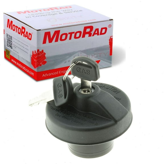 MotoRad Gas Cap compatible with Ford F-250 Super Duty 5.4L 6.2L 6.4L 6.7L 6.8L V10 V8 2005-2016