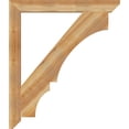 thumbnail image 3 of Ekena Millwork 4"W x 38"D x 44"H Balboa Slat Rough Sawn Bracket, Western Red Cedar, 3 of 4