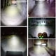 thumbnail image 3 of 5xWhite LED Faro Beam Conducción Bombilla para Motocicleta 3000K 5 piezas, 3 of 8