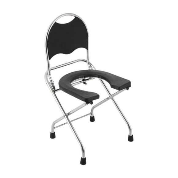 Inodoro de camping para personas mayores, asiento de inodoro en cuclillas, taburete de inodoro en cuclillas con respaldo para viajes por carretera