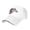 White, variant on Santa Clara University Sandwich Cap Unisex Classic Baseball Capunisex Adjustable Casquette Dad Hat