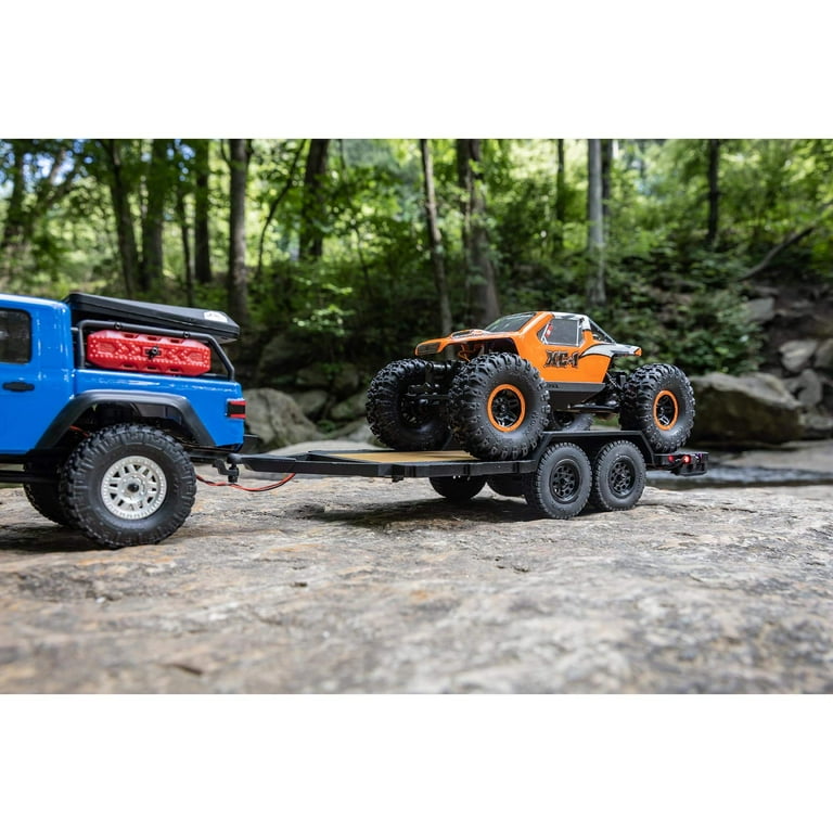 Axial SCX24 Flat Bed Vehicle Trailer with LED Taillights1