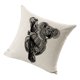 thumbnail image 3 of Funda de almohada con diseño de sofá de lino de dibujos animados de animales, fundas de cojín suave para sofá decorativo para el hogar con cremallera seitruly JJ22298-02, 3 of 3