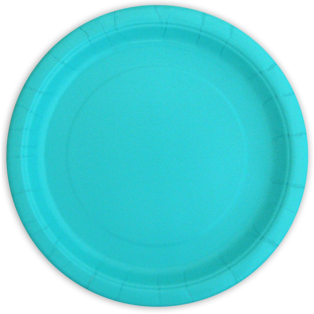 Way To Celebrate Paper Party Plates, Terrific Teal, 9in, 20ct Walmart