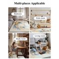 thumbnail image 6 of Ocean Shell Coral Area Rug for Bedroom 2.7x5 Ft Starfish Coastal Vintage Super Soft fuzzy Throw Rug Non-Slip Fluffy Plush Indoor Floor Carpet for Living Room Nursery Home Decor, 6 of 8