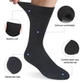 thumbnail image 5 of Men's Dress Socks, 6-Pair Classic Men's Formal Socks, Premium Dress Socks For Men for Business, Office & Casual Wear, Breathable Soft Cotton Blend, 5 of 6