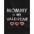 thumbnail image 6 of Tstars Boys Unisex Valentine's Day Love Mommy Is My Valentine Mom and Infant Gift for Valentine's Day Gift Idea for Boy Baby Long Sleeve Bodysuit, 6 of 7