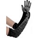 thumbnail image 1 of Long Opera Party 20s Satin Gloves Stretchy Adult Size Elbow Length, 1 of 5