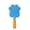 Blue, variant on Cute Paw Shape Multifunctional Slicker Brush for Dogs, Gentle Dog Brush for Shedding, Ergonomic Handle Dog Grooming Brush, 5 Color Options Pet Fur Remover Dog Brush-Yellow