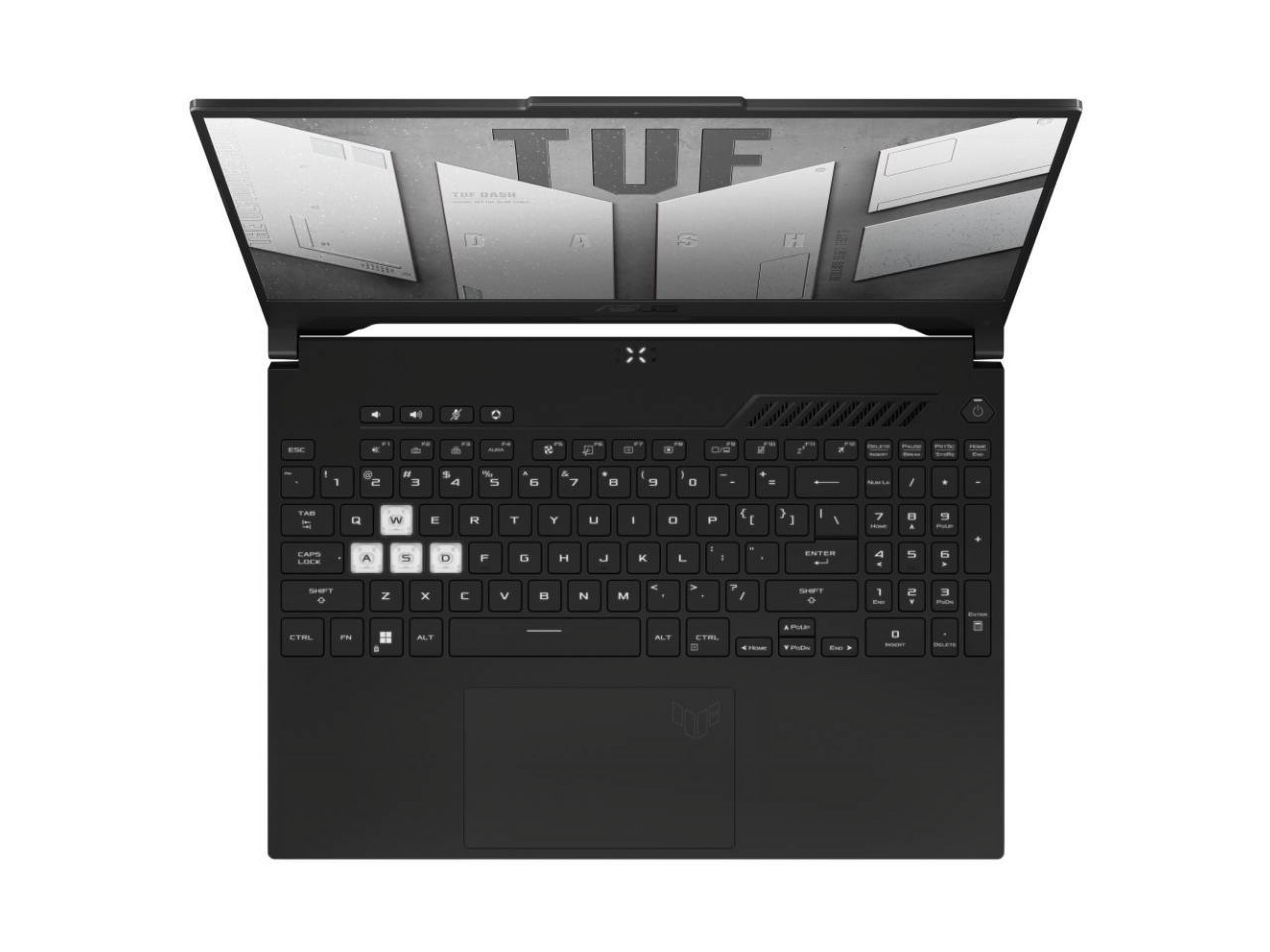Asus TUF Dash FX517ZE-RS51 15.6" 8GB 512GB SSD Core i5-12450H 2GHz WIN11H, Off Black
