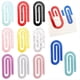 thumbnail image 1 of Clips Decorativos Jumbo (Paquete de 11), Clips de Oficina Personalizados para el Hogar, Regalos, Manualidades, Aula, Escuela y Profesores., 1 of 5