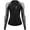 Grey, variant on Womens Motorcycle Armored Jacket High Visibility Mesh Riding Gear CE2 Certified Protection - Black L