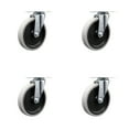 thumbnail image 2 of 5" Rubbermaid Cart Casters - Non-Marking Wheel 4400 Series 4500 Series Set of 4, 2 of 2