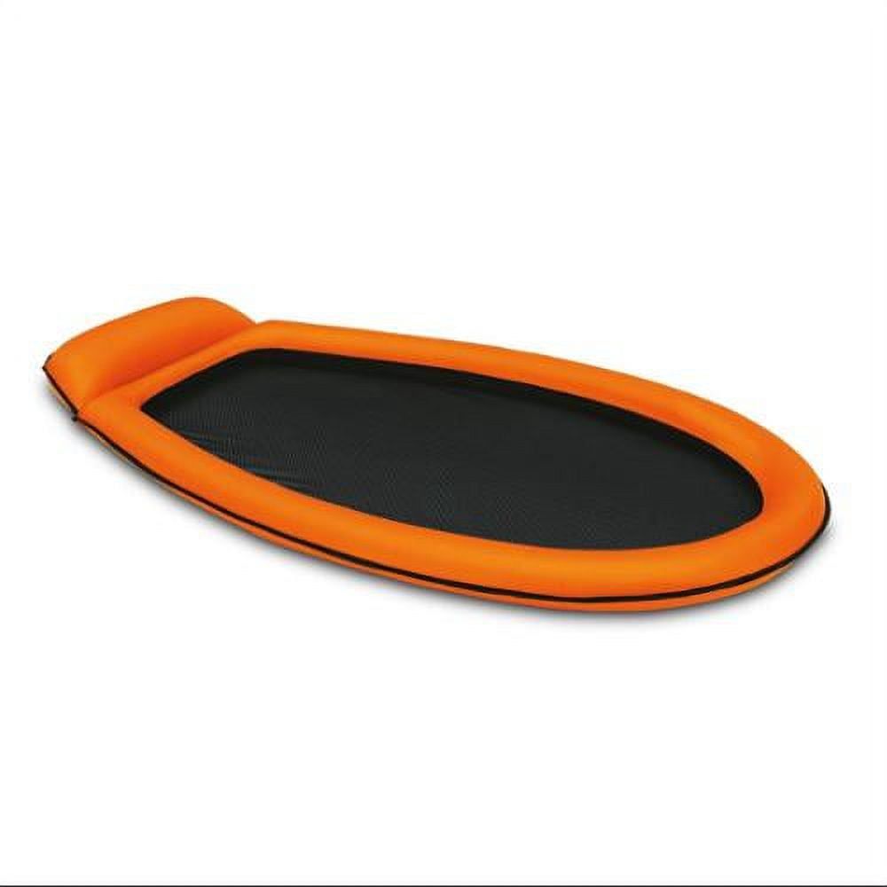 INTEX Inflatable Mesh Lounge Floating Raft w/ Headrest (Colors Vary)