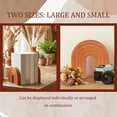 thumbnail image 5 of Threns 2Pcs Wooden Arch Decor Boho Wood Arch Decorative Objects Modern Shelf Decor Aesthetic for Table Shelf Mantel Living Room Decor, 5 of 10