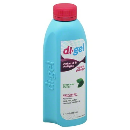 Di Gel Health Products Di Gel Antacid & Antigas, 12 oz
