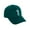 Dark Green, variant on 3D Vintage Custom Number Low Profile Adjustable Baseball Dad Hat Cap, Khaki White, 26