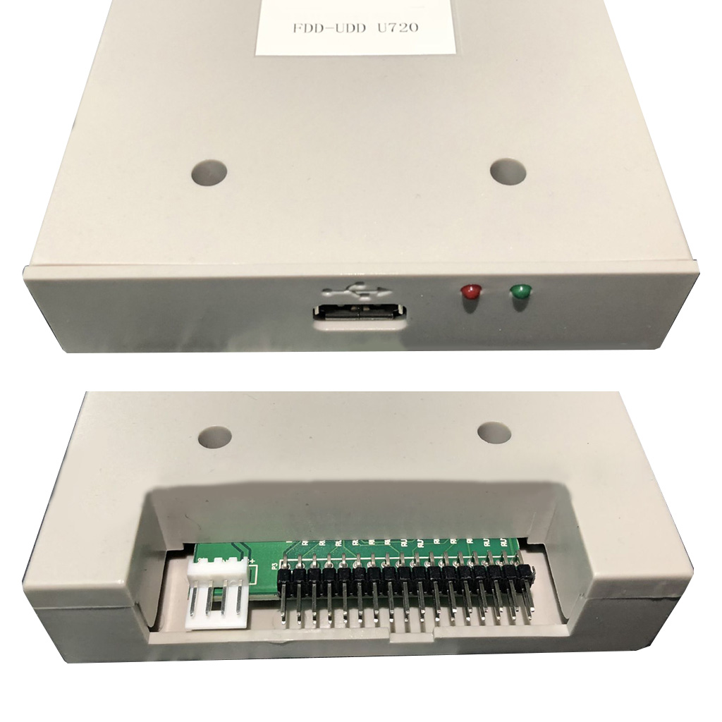FDD-UDD U720 720KB to USB Port SSD Floppy Drive Emulator 3.5” 34pin CPU Industrial Controllers Floppy Disk Driver