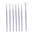 thumbnail image 2 of Pincel para pintar uñas, 7 piezas Pinceles para decoración de uñas Juego de pinceles para decoración de uñas Juego de pinceles para diseño de uñas Diseñado con precisión, 2 of 8