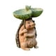 thumbnail image 2 of Gardens decoracion Comida para aves Jardin ornamento Resina, decoración exterior, comederos de aves, estilo moderno, para jardines, alto rendimiento, resistente al clima, diseño 2 niveles,, 2 of 9