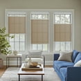thumbnail image 4 of Keego New Upgraded No Drill Cellular Shades Top Down Bottom Up Honeycomb Blinds Cordless Window Blinds Easy to Install Cellular Shade for Windows, Light Filtering - Tan, 53"W x 48"H, 4 of 8