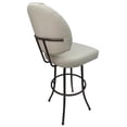 thumbnail image 2 of Swivel Extra Tall 34-35" Bar Stool - M-75 Metal Brown Frame, 2 of 2