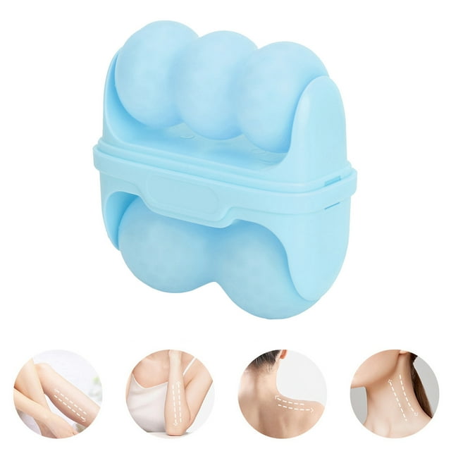 Rodillo Facial De Hielo 2 En 1, Levantamiento Profesional Ergonómico Seguro Reafirmante Rodillo Facial De Hielo Alivio De Migraña Para Quemaduras Solares En La Oficina