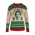 thumbnail image 4 of Elf Men's & Big Men's Ugly Christmas Sweater, Sizes S - 3XL, 4 of 5