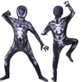 thumbnail image 1 of Disney-disfraz de araña de Marvel para niños y adultos, conjunto de mono de araña blanca, traje de Anime de Deadpool, ropa de Cosplay Fivean unisex, 1 of 2