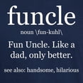 thumbnail image 3 of CafePress - Fun Uncle Definition T Shirt - Men's Classic Graphic Cotton T-Shirt, 3 of 4