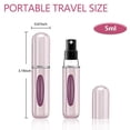 thumbnail image 3 of Atomizador de perfume opasyo, set de 4 piezas, recargable de 5 ml para viaje, 3 of 7
