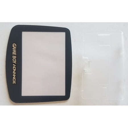 Clear Nintendo Game Boy Advance (GBA) Replacement Battery Cover Lid + Plastic Screen