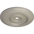 thumbnail image 3 of 44 1/2"OD x 4"ID x 4 "P Classic Ceiling Medallion (Fits Canopies up to 8 1/4"), Hand-Painted Pearl White, 3 of 6