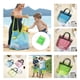thumbnail image 4 of Vogacara Bolsa de malla para playa, bolsa plegable para arena, juguetes, ropa, toalla, bolso para acampar al aire libre, senderismo, Picnic, bolsa para Juegos de césped Verde L Vogacara FN010459-01, 4 of 6