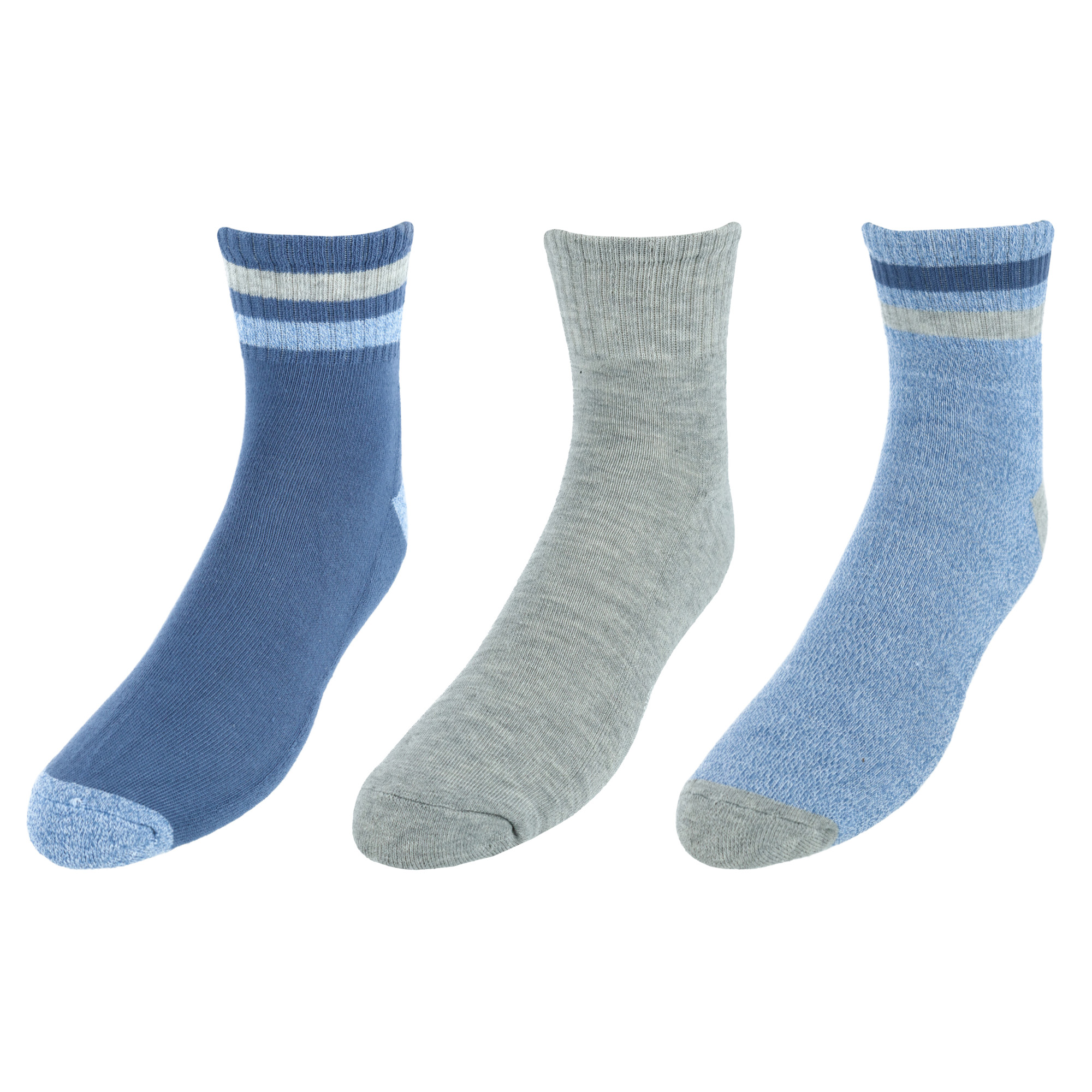 Red White & Crew Men's Marled Quarter Socks (3 Pair Pack) Walmart Canada