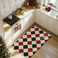 thumbnail image 6 of Nkmbld Christmas Front Door Mat, Area Rug Washable Front Porch Rug Floor Mats Outside Entrance Entryway Welcome Doormat for Home Holiday Decor, Red, 6 of 8