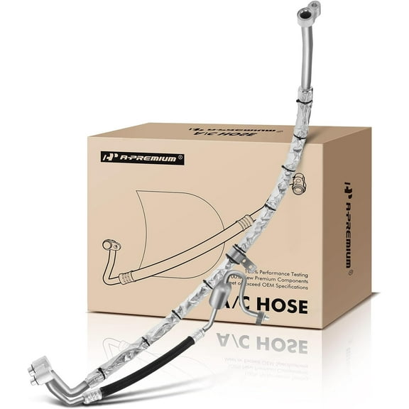 A-Premium A/C Manifold Suction and Discharge Hose Assembly Compatible with Ford Fusion 2010-2012 Mercury Milan 2010-2011 L4 2.5L