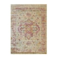 thumbnail image 2 of EORC Eastern Rugs FL72IV8X10 7 ft. 10 in. x 9 ft. 10 in. Ivory Bohemian Abstract Capella Rug, 2 of 6