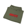 thumbnail image 3 of Hook-Ups Skateboard Logo Vintage Classic Skate Hoodie Print - 2XL / Military Green, 3 of 5