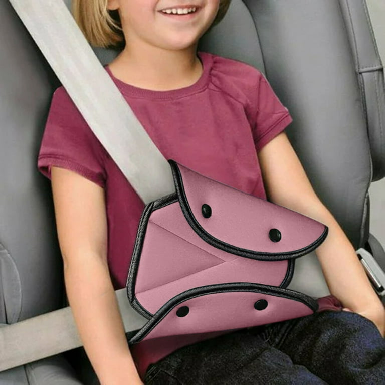 KEQKEV Car Seatbelt Adjuster Auto Seat Belt Clip Shoulder Neck Strap Positioner For Adults, Kids