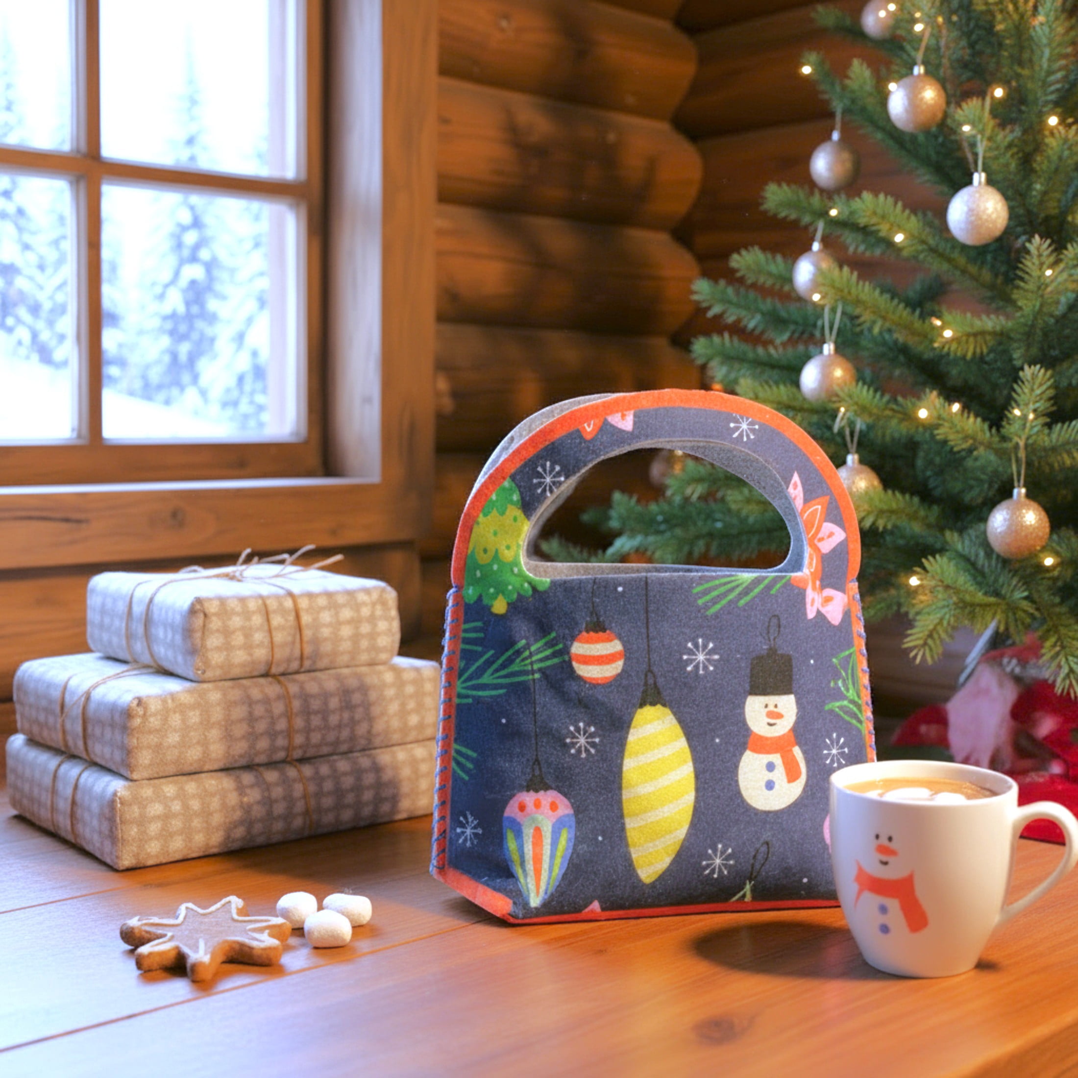 WOOLIGANS Gift Bag Cut & Sew Craft Kit