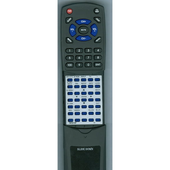 Replacement Remote for LG RTAKB72914287, AKB72914287, 50PT200, 50PT350C, 50PT250U, 42PT350, 50PT350, 60PV550U, 42PT350C, 42PT250U, 50PV550U, 42PT200