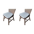 thumbnail image 4 of Ounissouiy Cojines de asiento de esponja universales para todas las estaciones para sillas de comedor para el hogar - Noveno duradero y que no se 9º - Azul cielo 2Conjunto, 4 of 6