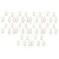 thumbnail image 4 of 50pcs Pen Clips Multipurpose Electroplating Cute Shape Metal Pen Holders for Notebook Journals Clipboard Pictures, 4 of 5