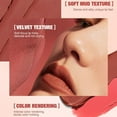 thumbnail image 2 of OTWOO Velvet Matte Lip Tint Long Lasting Glazed Lipstick Gloss, 2 of 5