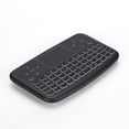 thumbnail image 3 of Wireless Button Keyboard,Mini Touch Flat Backlight Backlight Keyboard Wireless Keyboard Built to Last, 3 of 12
