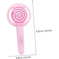 thumbnail image 3 of Clearance Items,npkgvia Kitchen Gadgets,Cutter,Peppermint Ornament Decorative Scissors Lollipop Decorations Cartoon Student Scissors Hand Craft Art Scissors Portable A,Cooking Utensils,Pink, 3 of 7
