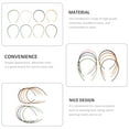thumbnail image 3 of FENGGUIQU 8Ud Diademas Acrílicas Para Mujer Con De Cómodas Y Prácticas, 3 of 7